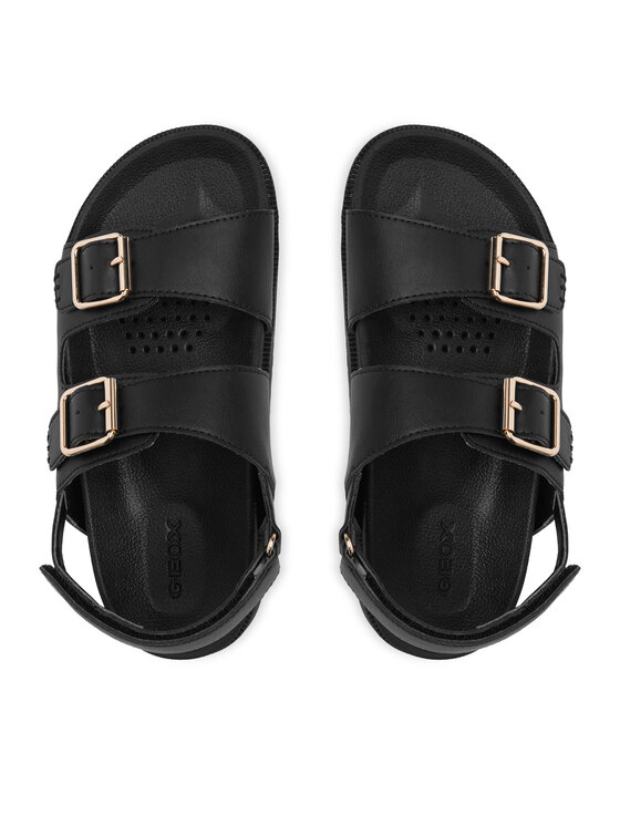 Geox Sandály Geox J Sandal Foammentera J65P0A 000BC C9999 S Černá