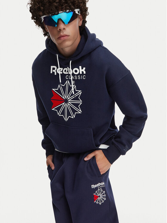 Reebok Reebok Felpa Hainrich RK25734CCM Blu scuro Regular Fit
