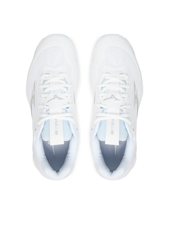 Mizuno Zāles apavi Mizuno Wave Stealth 6 X1GB2430 Balts