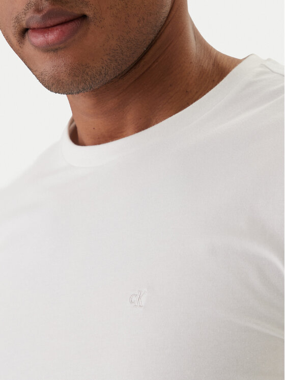 Calvin Klein Calvin Klein Camiseta LV04LC240G Blanco Slim Fit
