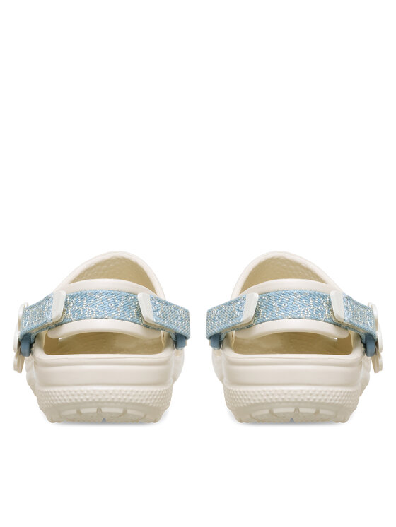Crocs Ciabatte Crocs Clsc Dnm Flwr Adj BackstrapCgT 212512 Grigio