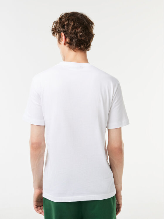 Lacoste Lacoste Camiseta TH1285 Blanco Regular Fit