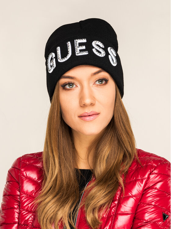 Guess Căciulă Guess Not Coordina Ted Hats AW8241 WOL01 Negru