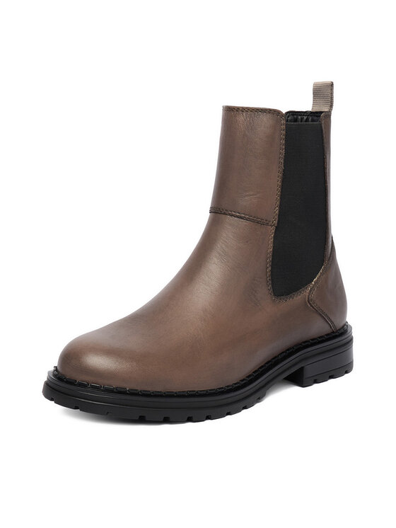 Lasocki Členková obuv s elastickým prvkom Lasocki CEO-WI16-TIBILISI-01 Sivá