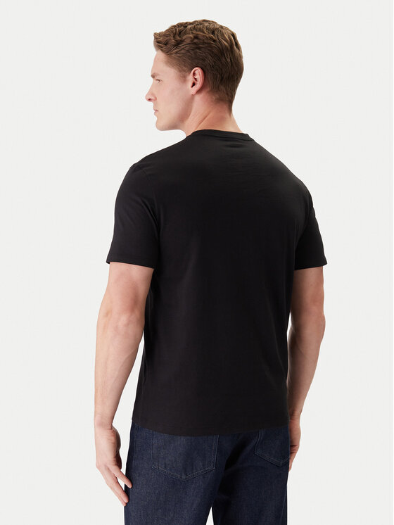 Calvin Klein Jeans Calvin Klein Jeans Camiseta Word Circle Graphic LV14RE816G Negro Regular Fit