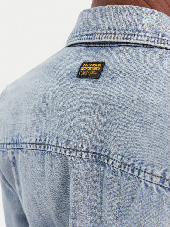G-STAR G-Star Raw Jeans srajca D27714-D539 Modra Slim Fit