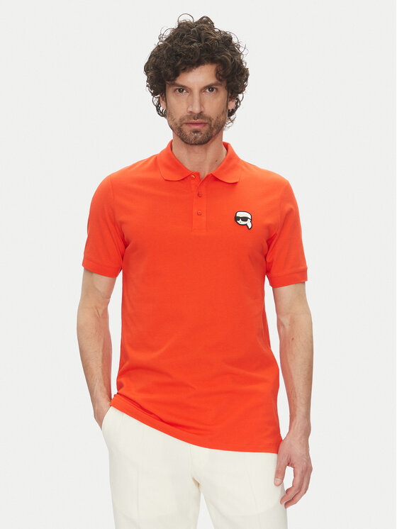 KARL LAGERFELD KARL LAGERFELD Polo 745710 552224 Rojo Regular Fit