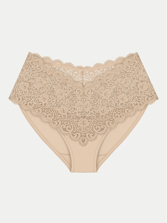 Triumph Triumph Klasikinės kelnaitės aukštu juosmeniu Amourette 10210675 Smėlio