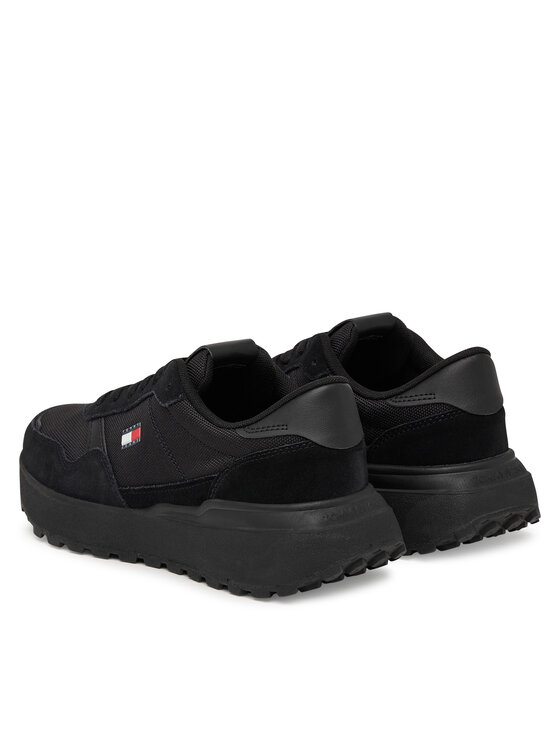 Tommy Jeans Αθλητικά Tommy Jeans Modern Runner Mix EN0EN03100 Μαύρο