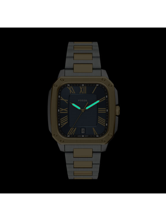Fossil Годинник Fossil Crosby FS6161 Золотий