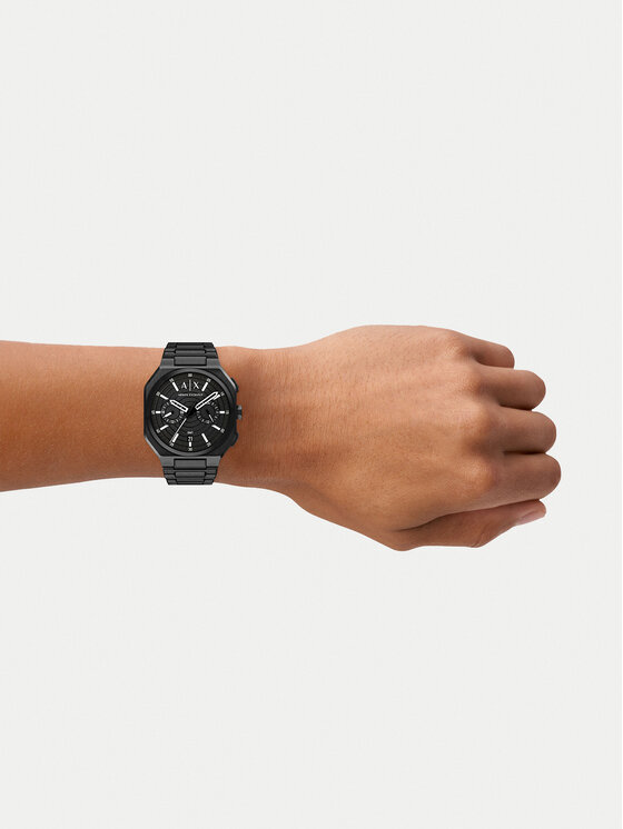 Armani Exchange Годинник Armani Exchange Beat AX1478 Чорний