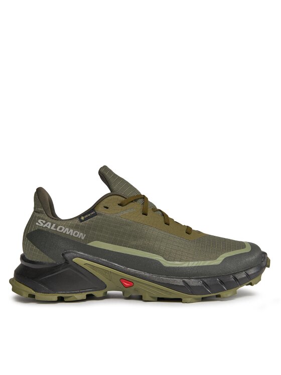 Salomon Běžecké boty Salomon Alphacross 5 Gtx GORE-TEX 473103 29 W0 Zelená