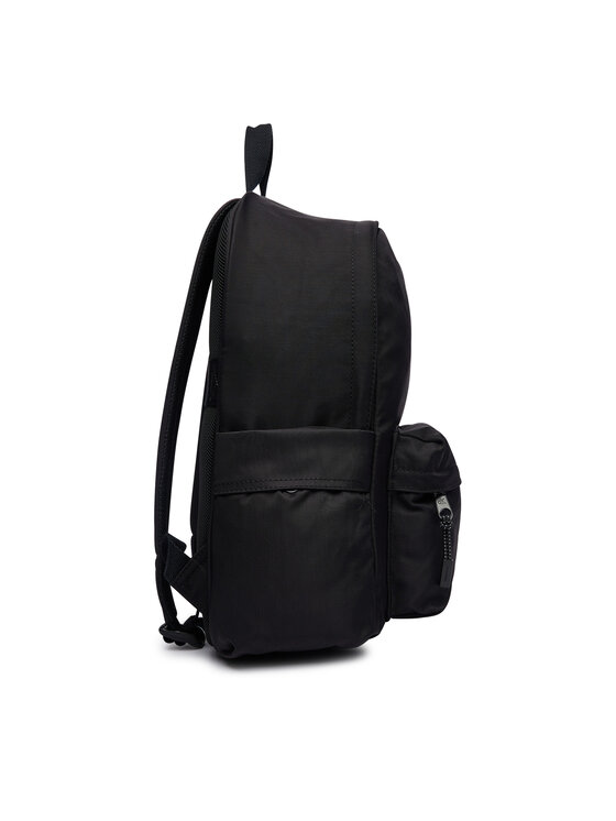 Calvin Klein Jeans Nahrbtnik Calvin Klein Jeans Solid Monologo Backpack IU0IU00731 Črna