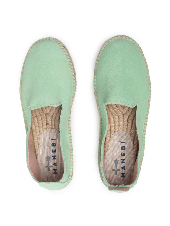 Manebi Espadryle Manebi Slippers D M 3.1 D0 Zielony