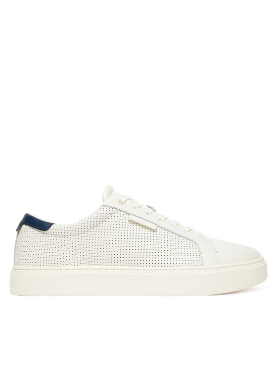 Calvin Klein Superge Calvin Klein Clean Cup Low Laceup Perf Lth HM0HM01870 Bela
