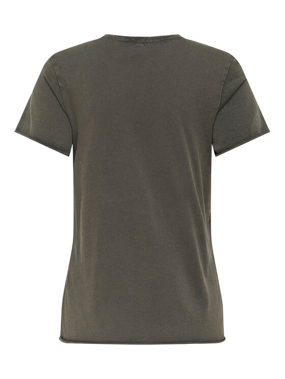 ONLY ONLY Camiseta Lucy 15215721 Gris Regular Fit