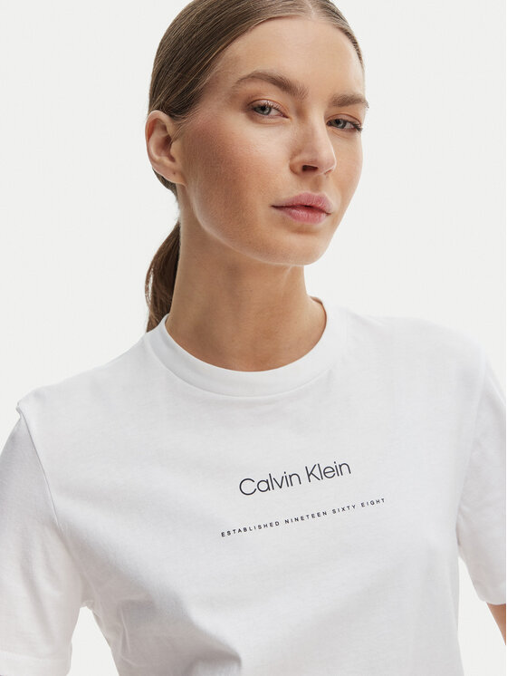 Calvin Klein Jeans Calvin Klein Jeans Camiseta Classic LV047C811G Blanco Regular Fit