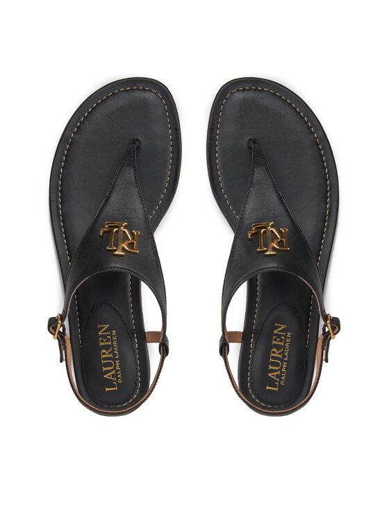 LAUREN RALPH LAUREN Sandále Lauren Ralph Lauren 802940593001 Čierna
