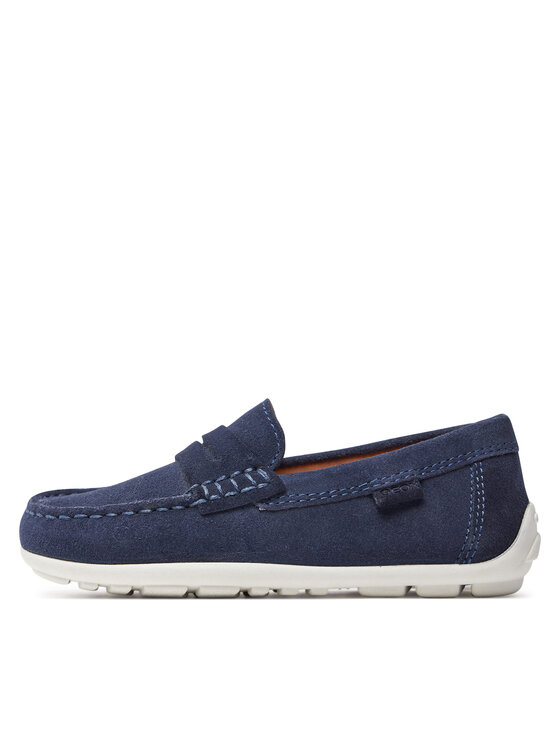 Geox Mokasíny Geox J New Fast Boy J826CA 00022 C4211 M Tmavomodrá