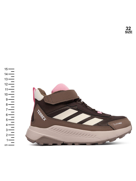 adidas Παπούτσια πεζοπορίας adidas Terrex Anylander Mid Climaproof Children Hiking Shoes KJ2670 Καφέ