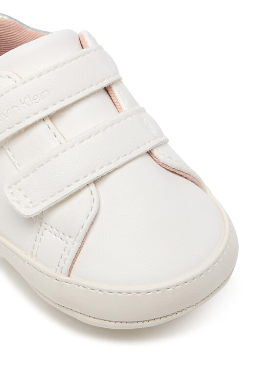 Calvin Klein Sneakersy Calvin Klein V0A9-83380-1582 Kremowy