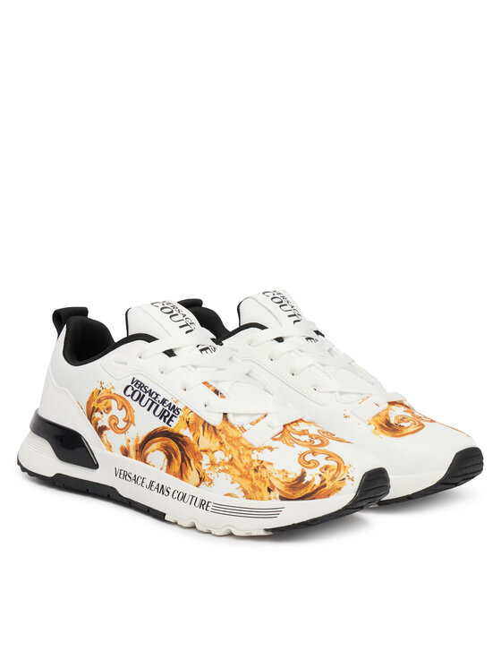 Versace Jeans Couture Снікерcи Versace Jeans Couture 80VA3SAA ZSE00 Білий