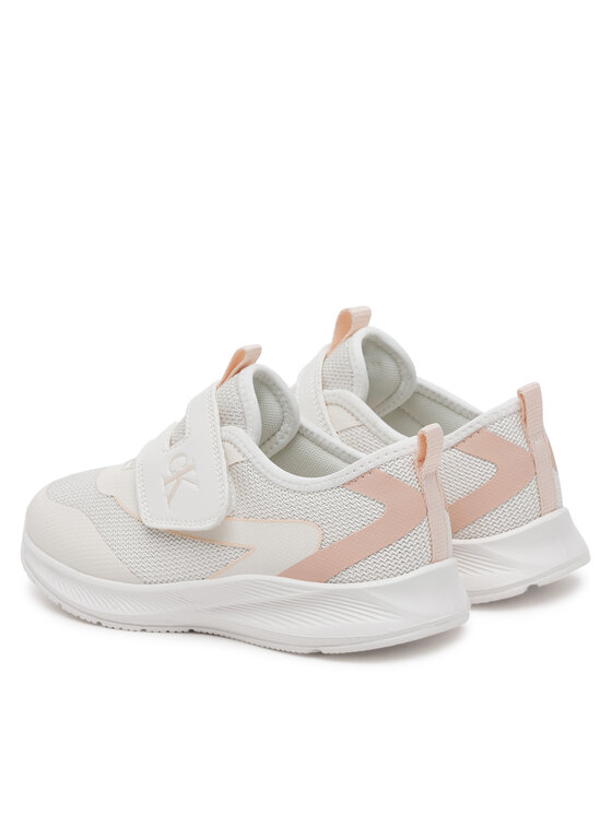 Calvin Klein Jeans Laisvalaikio batai Calvin Klein Jeans Low Cut Velcro V1A9-82026-1697A S Balta