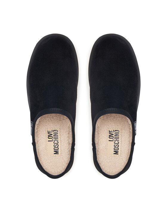 LOVE MOSCHINO Шльопанці LOVE MOSCHINO JA10046L1PJAW000 Чорний