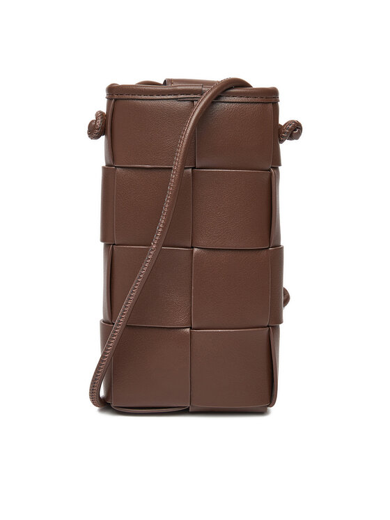 GINO ROSSI Pouzdro na mobil Gino Rossi C-BFT231202 Hnědá