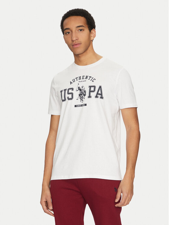 U.S. Polo Assn. U.S. Polo Assn. Camiseta MUP4083 Blanco Regular Fit