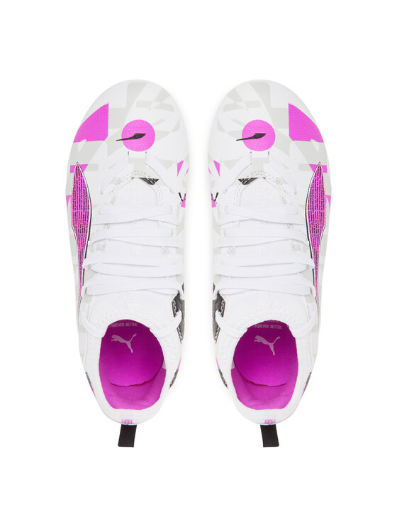 Puma Взуття для футболу Puma Ultra 5 Match Forever Fg/Ag Jr 108413 01 Білий