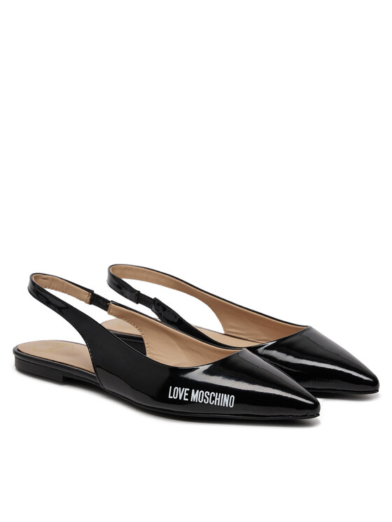 LOVE MOSCHINO Балетки LOVE MOSCHINO JA11021G1MIH0000 Чорний