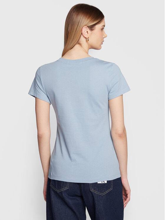 Calvin Klein Jeans Calvin Klein Jeans T-Shirt J20J220300 Γαλάζιο Slim Fit