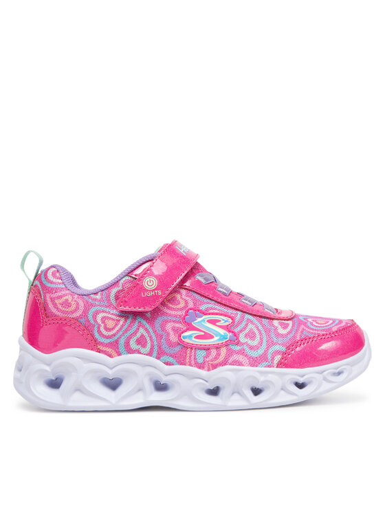 Skechers Sneakersy Skechers Heart Lights-Boogie Love 303257L/HPMT Ružová