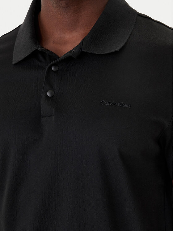 Calvin Klein Calvin Klein Polo Birdseye LV04LF208G Negro Regular Fit