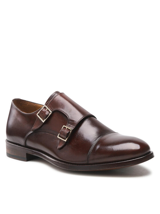 Lord Premium Pantofi Lord Premium Double Monks 5502 Maro