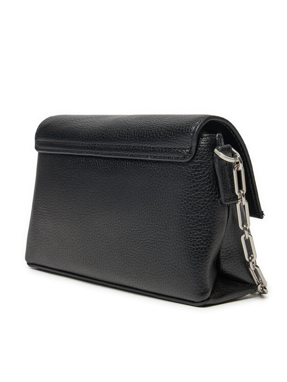 Calvin Klein Torebka Calvin Klein Ck Plaque Sm Crossbody W/Chain K60K612785 Czarny