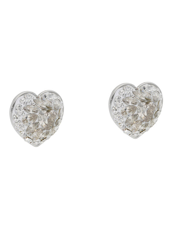 Kate Spade Сережки Kate Spade Something Sprkly Heart Studs K6760 Срібний