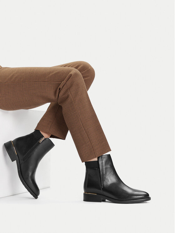 Lasocki Īsie zābaki Lasocki CEO-RST-6397-01 Melns