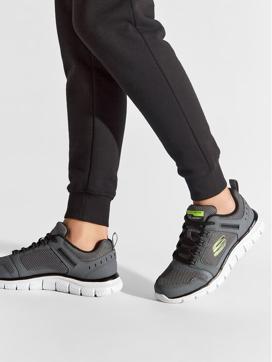 Skechers Снікерcи Skechers Knockhill 232001/CCBK Сірий