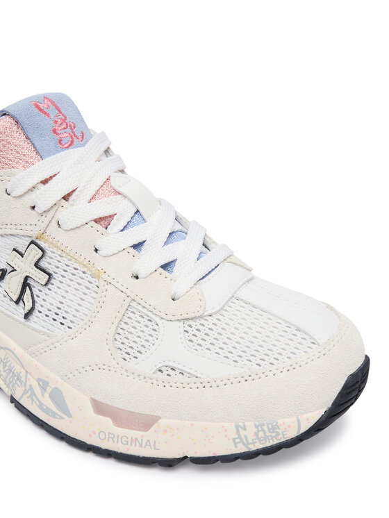 Premiata Sneakersy Premiata Mased Var 8206 Kremowy