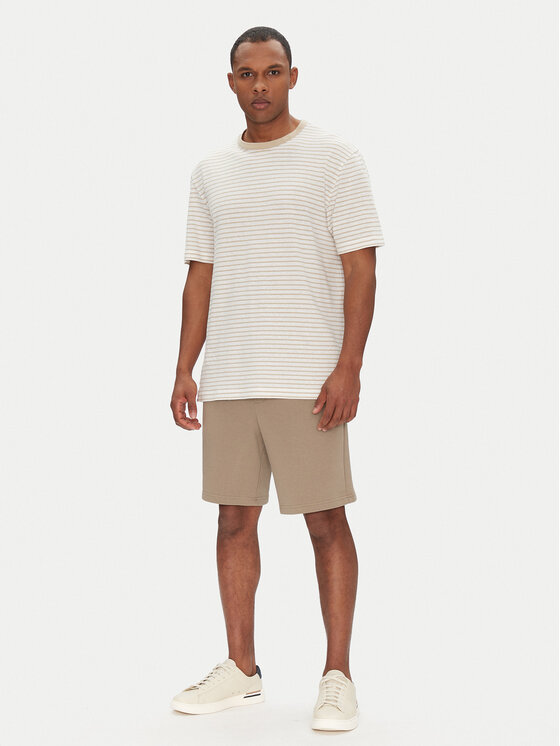 BOSS BOSS Футболка H-Taut 28 50537498 Бежевий Regular Fit