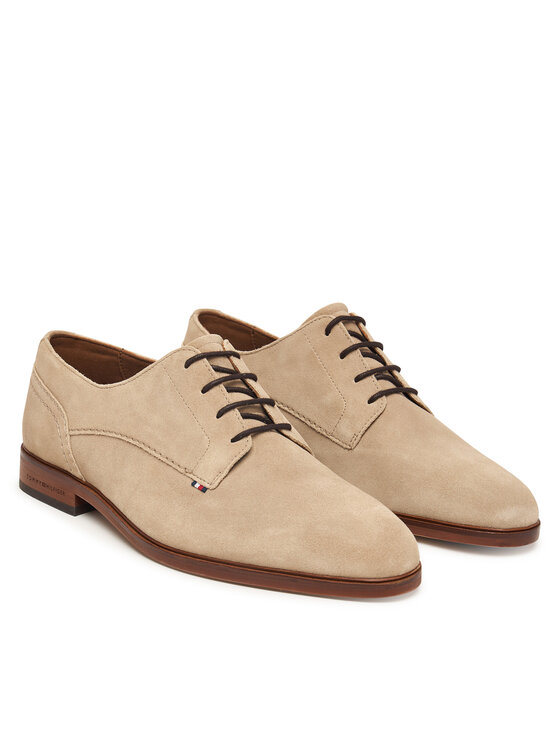 Tommy Hilfiger Pantofi Tommy Hilfiger Dress FM0FM05776 Bej