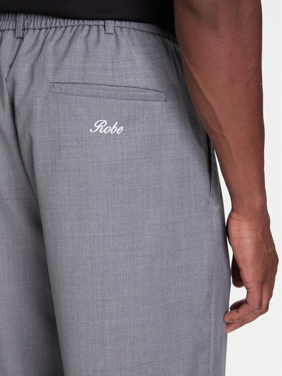 Kappa Kappa Stoffhose 62131TW Grau Regular Fit