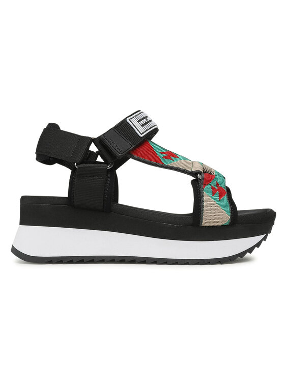 Pepe Jeans Босоніжки Pepe Jeans Fuji Ethnic PLS90504 Чорний