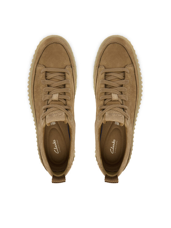 Clarks Снікерcи Clarks Torhill Lace 26184418 Коричневий