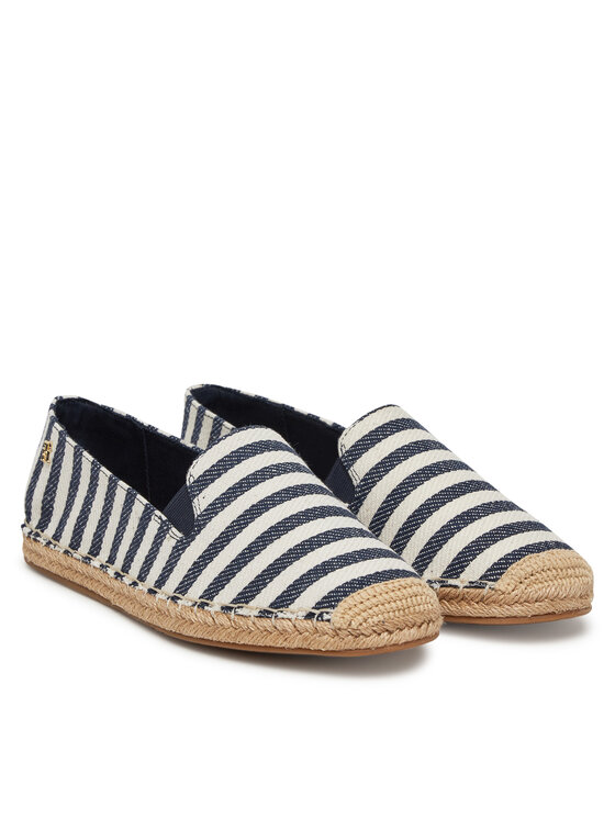 Tommy Hilfiger Espadryle Tommy Hilfiger Nautical Stripe Espadrille FW0FW08653 Kolorowy