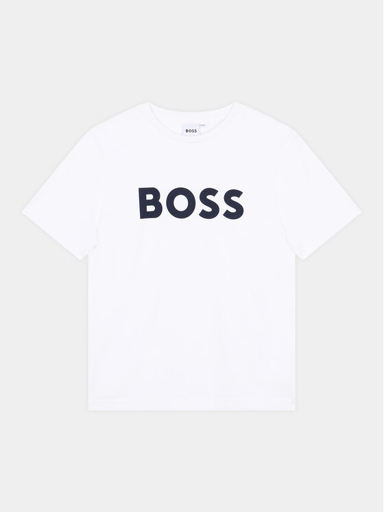 BOSS Boss Футболка J25P24 S Білий Regular Fit