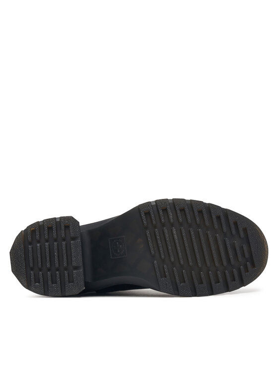 Dr. Martens Botine Dr. Martens Spence Leather Flared Heel DM26440001 Negru