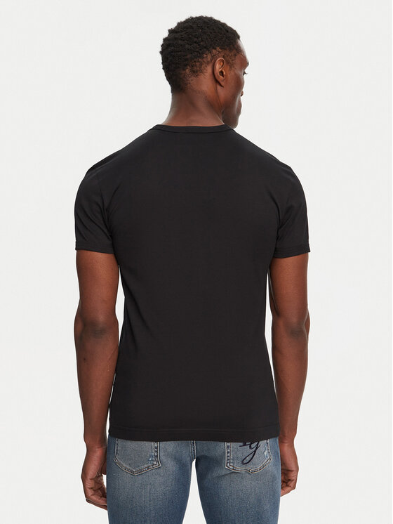 Dolce&Gabbana Dolce&Gabbana Póló G8RN8Z G7N4Q Fekete Regular Fit